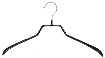 METRO PROFESSIONAL Плечики широкие нескользящие металлические, 6шт