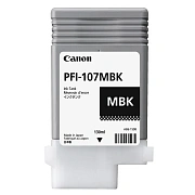 Картридж струйный CANON (PFI-107MBK) PF680/685/780/785, матовый, черный, оригинальный, 130 мл, 6704B