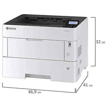 Принтер лазерный KYOCERA ECOSYS P4140dn А3, 40 стр./мин., 200 000 стр./мес., ДУПЛЕКС, сетевая карта, 1102Y43NL0