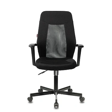 Кресло VB_EChair-225 PTW_TW11 сетка/ткань черный