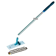Швабра Vileda Professional УльтраСпид Про, моп МикроПлюс 40см, алюминиевая ручка 150см