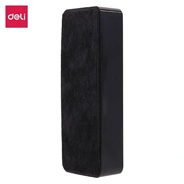 Губка-стиратель для досок Deli Universal E7834 12х4.5х2.5см черный