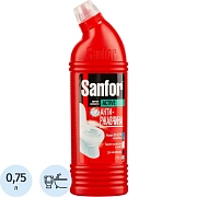 Чистящее средство 750 г, SANFOR Activ (Санфор Актив) 'Антиржавчина', гель, 1557