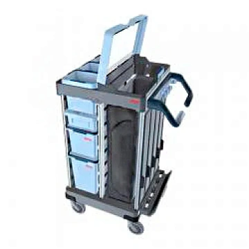 Комплексная тележка Vileda Professional Ориго 2С базовая комплектация для уборки БЦ, 162601