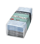 Салфетки Fackelmann для уборки из микрофибры 10шт, 25 х 25см