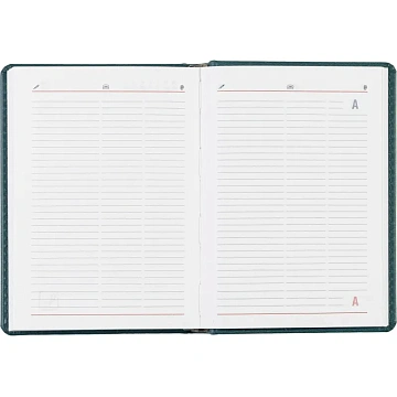 Ежедневник недатированный бирюзовый,А6,110х155мм,176л,ATTACHE Сиам