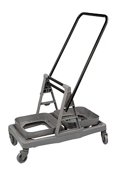 Тележка уборочная Vclean 2х 20л, с отжимом, IN0729