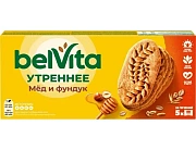 Печенье песочное BelVita Утреннее мед и фундук 225 г