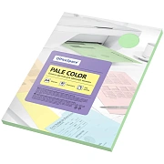 Бумага цветная OfficeSpace 'Pale Color', А4, 80г/м2, 100л., (зеленый)