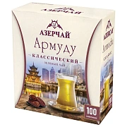 Чай АЗЕРЧАЙ 'Армуду' зеленый, 100 пакетиков по 1,6 г, 420537