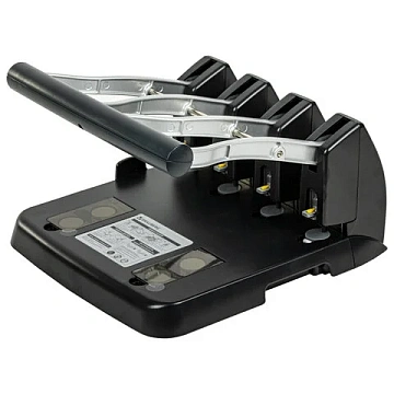 Дырокол на 4 отверстия металлический МОЩНЫЙ BRAUBERG 'Heavy Duty Extra', до 150 л., 270555