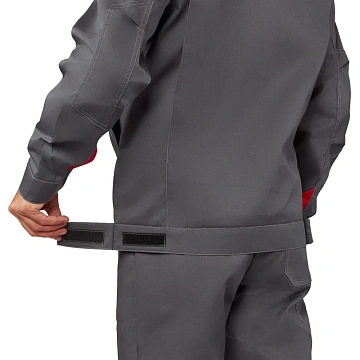 Костюм летний муж л10-КБР т-сер/св-сер(р.64-66) 170-176 (серия Л)