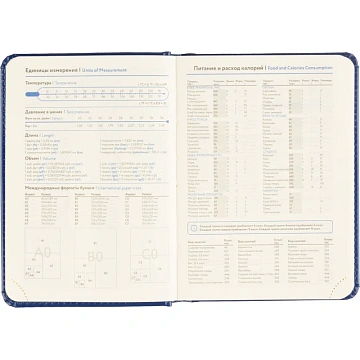 Ежедневник недатированный ATTACHE Priority А6, 160л, синий