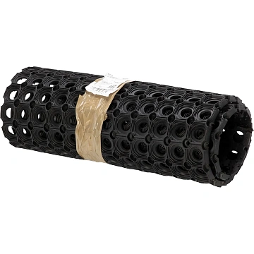 Коврик входной резиновый универсальный (50х100х1,4 см,черный)