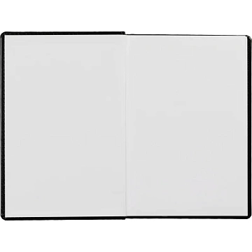 Ежедневник недатированный черный,А5,143х210мм,176л,ATTACHE Каньон