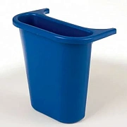 Контейнер для мусора подвесной Rubbermaid 4.5л, синий, для 2956/2957/2543, FG295073BLUE