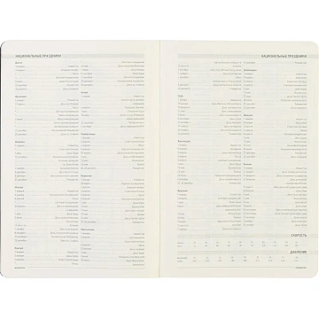 Ежедневник недатированный А5, 136л, MEGAPOLIS FLEX бордовый 3-531/02
