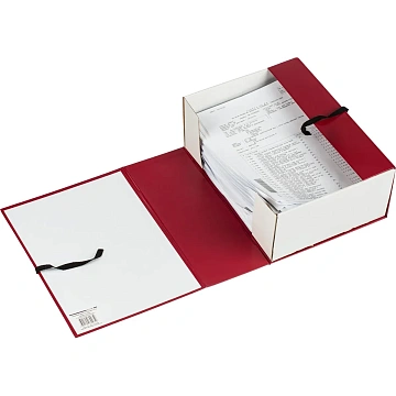 Папка архивная складная ATTACHE,120 мм,красн