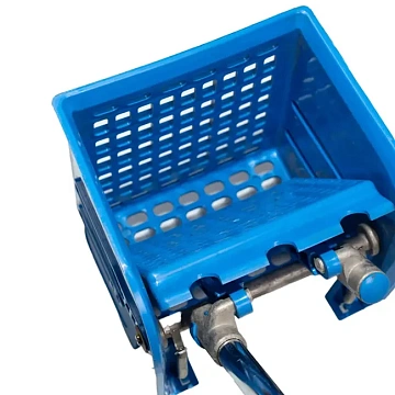 Тележка уборочная Vclean 20л, синяя, с отжимом, IN0670
