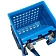 Тележка уборочная Vclean 20л, синяя, с отжимом, IN0670