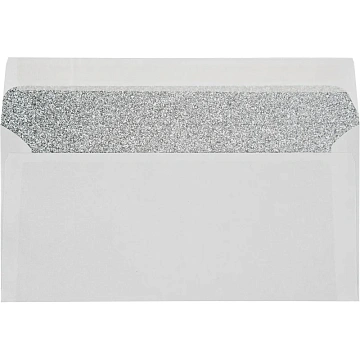 Конверт белый E65с трип 110х220 80г  80 гр 100шт/уп 10уп/кор