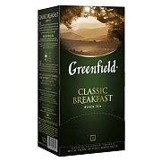 Чай Greenfield Classic Breakfast черный фольгир. 25пак/уп 0354-15