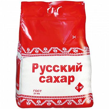 Сахарный песок РУССКИЙ 5 кг