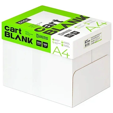 Бумага для цветной лазерной печати А4, ПЛОТНАЯ 160 г/м2, 250 л., CARTBLANK DIGI, 145% (CIE)