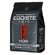 Кофе молотый Egoiste Noir 100г, пачка