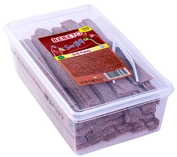 Мармелад жевательный Bebeto Sour Blast Кола 150шт, 1.2кг