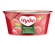Йогурт фруктовый Чудо клубника-земляника 2%, 130г