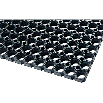 Коврик входной резиновый универсальный (50х100х1,4 см,черный)