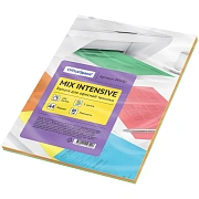 Бумага цветная OfficeSpace 'Интенсив микс' А4, 80г/м2, 100л. (5 цветов)