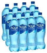 Вода Aqua Minerale питьевая газированная, 1л x 12 шт