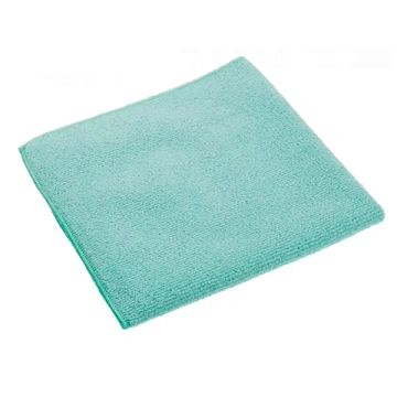 Салфетка хозяйственная Vileda Professional МикроТафф Свифт 38х38см, зеленая, 129156