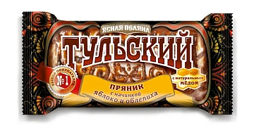 Пряник Тульский пряник с яблоком и облепихой, 130г