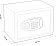 Сейф Cactus CS-SF-E25 250x350x250мм, электронный