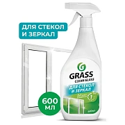 Средство для мытья стекол и зеркал 600 мл, GRASS 'Clean glass', распылитель, 130600