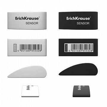 Ластик ErichKrause Sensor Black&Whitе