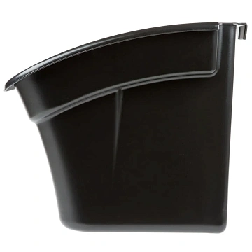 Навесной бак для мусора Rubbermaid 15.1л, для тележек X-Tra, черный, FG335488BLA