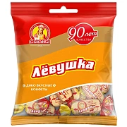 Конфеты шоколадные Левушка с мягкой карамелью Славянка 199г