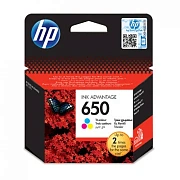 Картридж струйный HP (CZ102AE) Deskjet Ink Advantage 2515/2516 №650, цветной, оригинальный