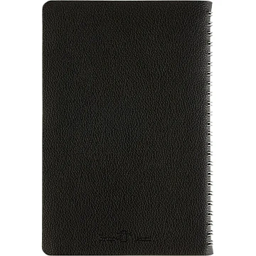 Ежедневник недатированный А5 ALBA черный, 136л 3-783/01