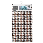 Tarrington House Полотенце кухонное белое-голубое-коричневое с узором 200г, 40 x 60см