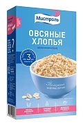 Хлопья овсяные Мистраль цельнозерновые, 400г