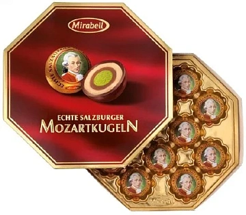 Конфеты Mirabell Mozart Kugeln, 200г