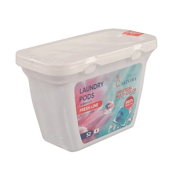 Капсулы для стирки Akinawa Freshline антибактериальные, 52шт