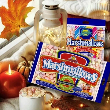 Маршмеллоу Guandy мини цветной фруктовый, 200г