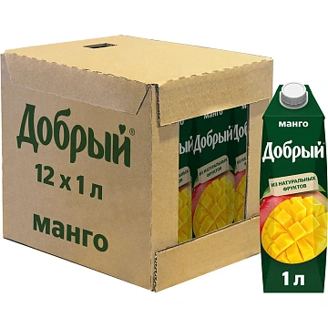 Сокосодержащий напиток Добрый Манго, 1л