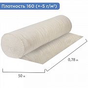 Полотно нитепрошивное (НЕТКОЛ), Узбекистан, рулон 0,75х50 м, 160 (±5) г/м2, в пакете, LAIMA, 607524